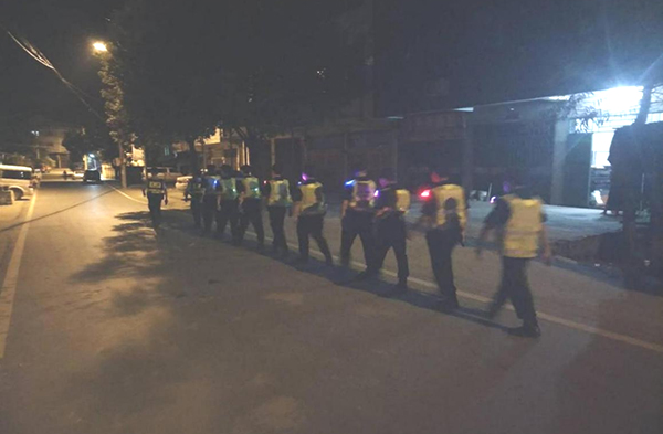 2018年10月參與政府部門(mén)打黑除惡整治活動(dòng)